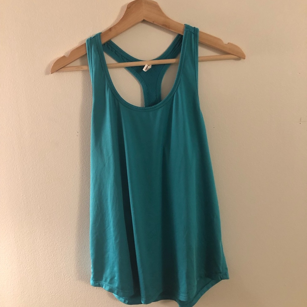 NWOT Teal workout tank